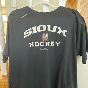 “Vintage” Fighting Sioux Hockey Shirt w/ WCHA logo